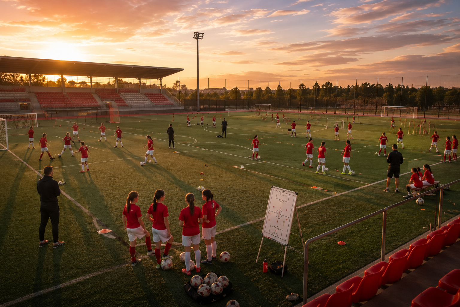 Entrenamiento Jugadoras